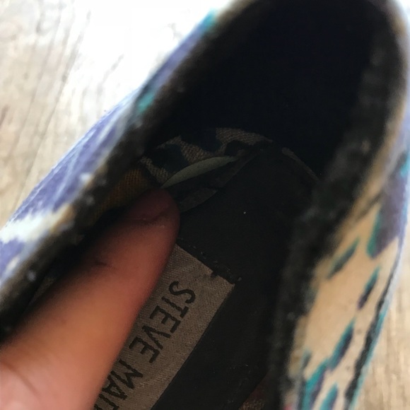 Steve Madden Pammy Platform Wedge 9.5 multi color - Picture 8 of 8